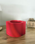 Copri vaso rigato moderno per piante – design minimal da interno