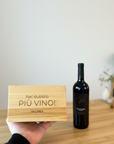 Set vino personalizzato in bambù