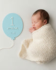 Milestone Card 3D "Primo Anno" – Set Palloncini Personalizzati