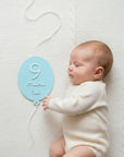 Milestone Card 3D "Primo Anno" – Set Palloncini Personalizzati