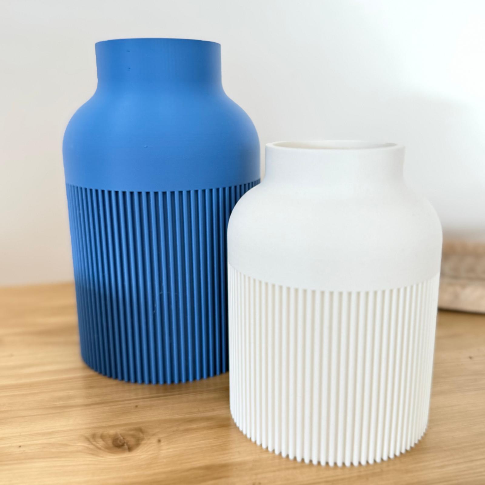 Coprivaso Rigato Moderno per Piante | Design Minimal