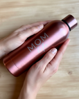 Borraccia Termica in Acciaio "MOM Life" – Rose Gold