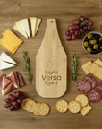 Set Aperitivo Personalizzato a forma di Bottiglia – Tagliere e Accessori Vino/Formaggio
