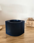 Copri vaso rigato moderno per piante – design minimal da interno