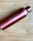 Borraccia Termica in Acciaio "MOM Life" – Rose Gold